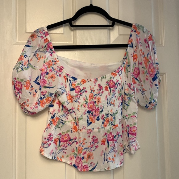 American Eagle flower crop top - Picture 6 of 11